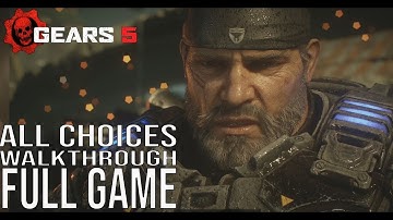 GEARS 5 Full Game Walkthrough - No Commentary (Gears of War 5 Full Game) #Gears5 All Choices Endings