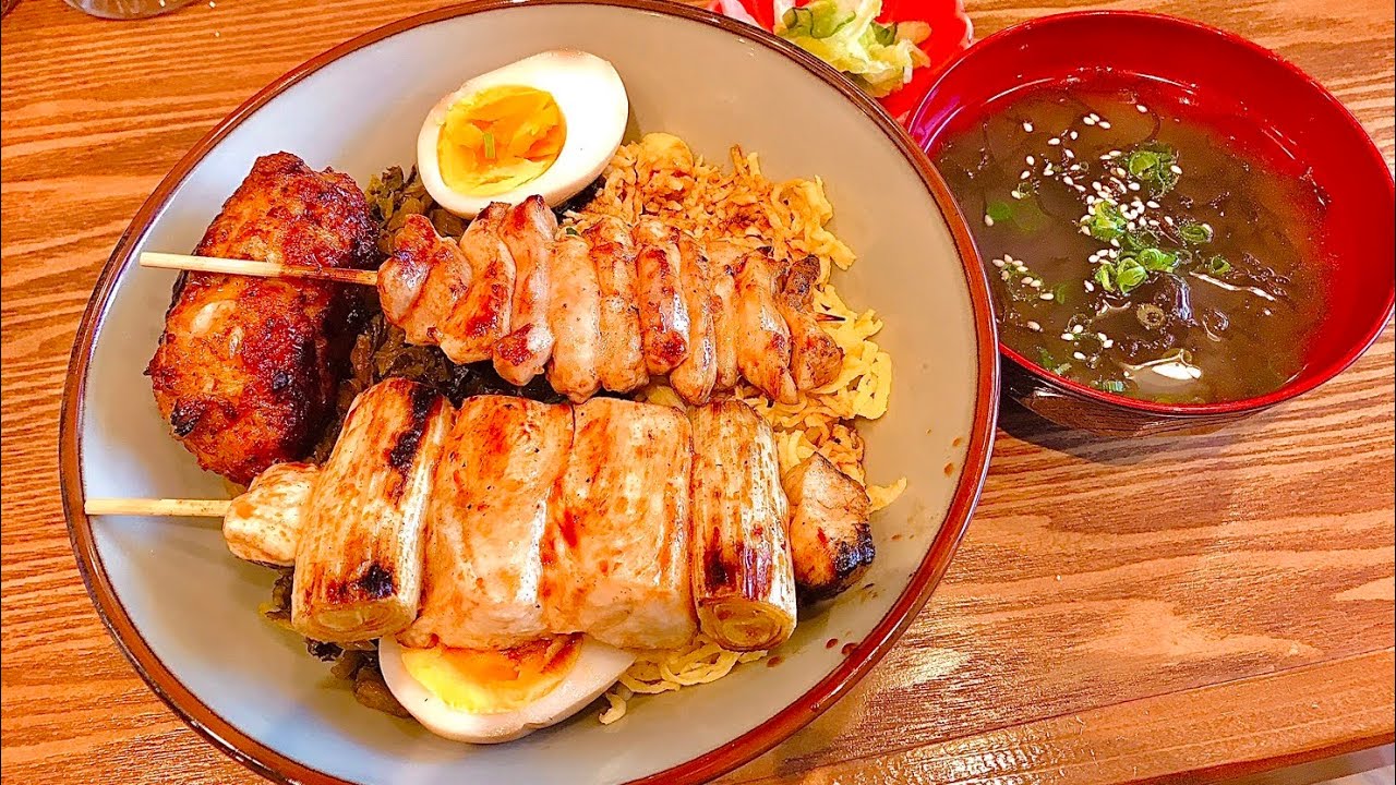 The lunch at the yakitori restaurant where a former YouTuber with