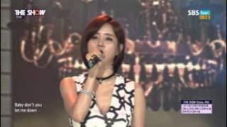(1080P)(150901) Eun Ga Eun - Never Say Goodbye @ SBS MTV THE SHOW (60F)
