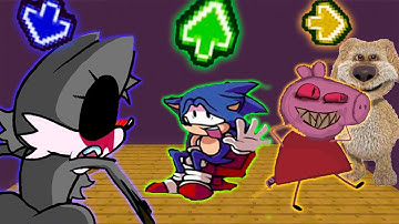 FNF Character Test | Gameplay VS Playground | Tails exe  | Caught Sonic exe | Peppa Pig.EXE