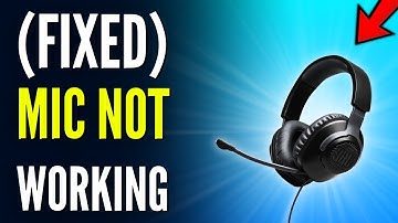 How to Fix JBL Quantum 100 Mic not Working?