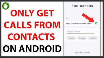 How to Only Receive Calls From Contacts on Android [QUICK GUIDE]
