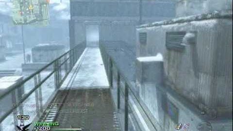 Call Of Duty MW2: Sub Base Knife Party