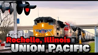 Railfanning Union Pacific: Courtland, Illinois & Rochelle Railroad Park (2024)