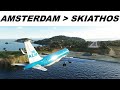 The hidden secrets of flight sim fridays amsterdam to skiathos a320neo