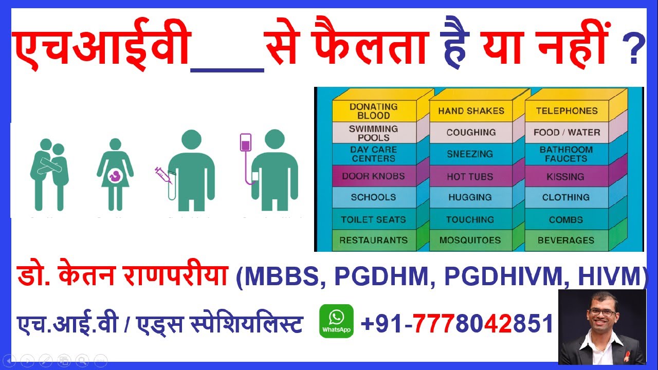 hiv spread reason hindi hiv kaise nahi hota hai in hindi hiv kaise
