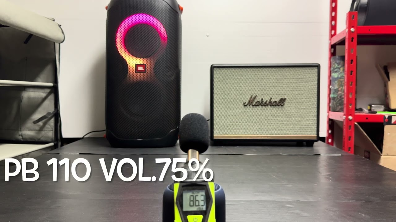JBL PartyBox 110 vs Marshall Woburn 2 🔊 Sound test e Bass test