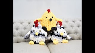 HAND KNIT A CHUNKY CHICKEN