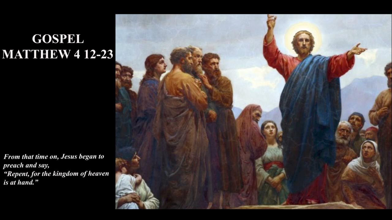 Gospel Reflection Matthew 4 12 23 22 January 2023 YouTube gospel-reflection-matthew-4-12-23-22-january-2023-youtube