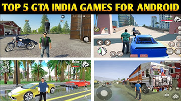Top 5 GTA India Games For Android | Open World Games For Android 2022