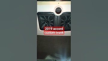 2019 ACCORD CUSTOM TRUNK