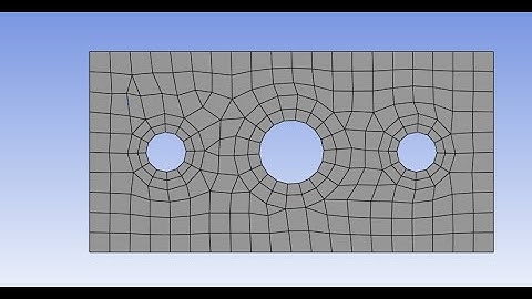 Ansys Meshing: Washer Layer use Quad Layer Control and PrimeMesh Method