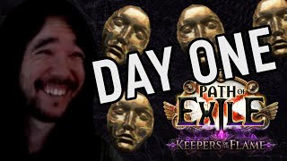 Poe Keepers League Day 1 - My Microphone Died, I Didnt