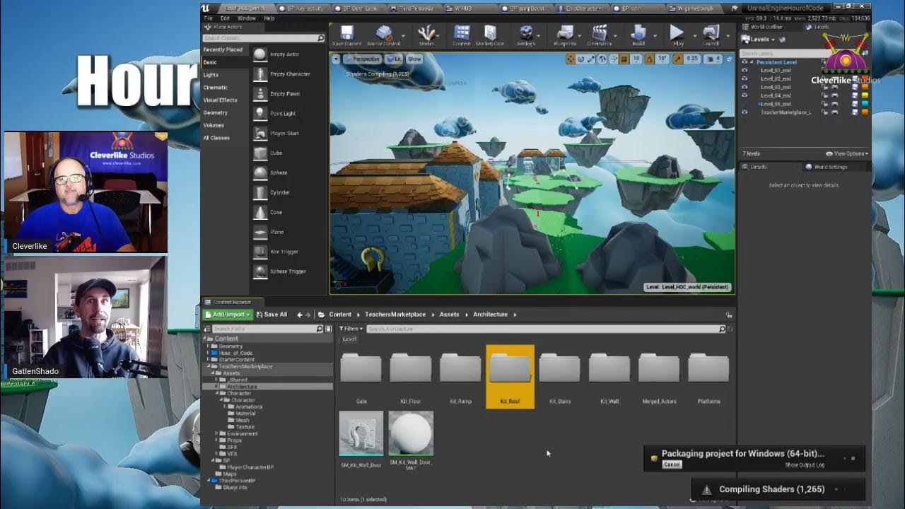 Unreal Engine Hour of Code in Epic Content - UE Marketplace