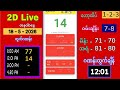 2D Live Number for 18-5-2026 (Monday) 🎲