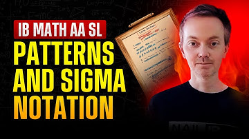 [IB Math AA SL] Patterns and Sigma Notation ft. @patrickjmt