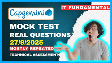 Kun jij het oplossen? 😲|| 2025 || Capgemini Technische Beoordeling 2026