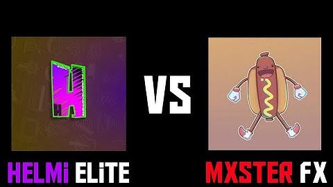 Helmi Elite Vs Mxster FX ✔ || Who Win!? || 1 Views = 1 Likes😁
