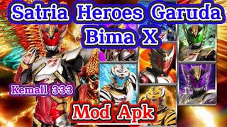 Satria Heroes  Garuda Bima X Mod Apk Unlimited Money Unlock All Characters Game Offline 2020 No Root screenshot 3