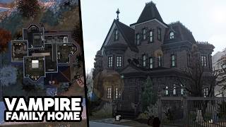Vampire Family Home // The Sims 4 Speed Build
