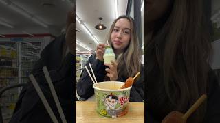 Korean convenience store lunch #mukbang #spicynoodles