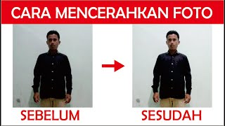 Cara Mencerahkan Foto yang Gelap dan Tidak Pecah di Corel Draw X7