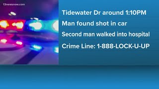 Norfolk police investigate shooting on Tidewater Drive; 2 injured