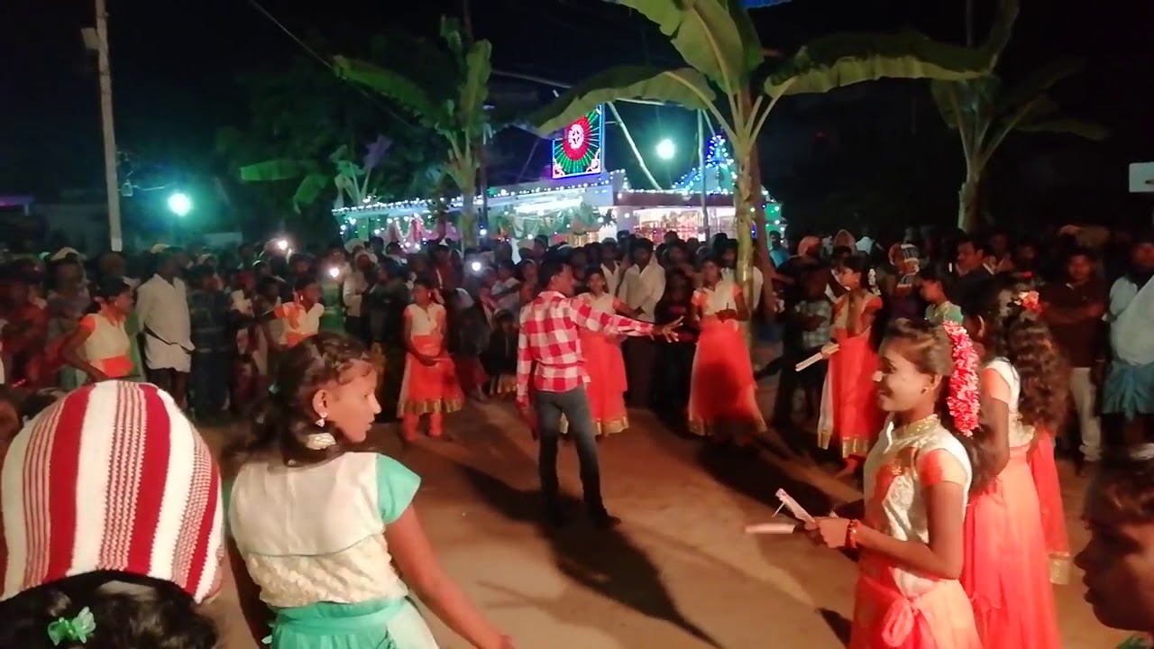 Brindavanamali song kolatam dance  group song