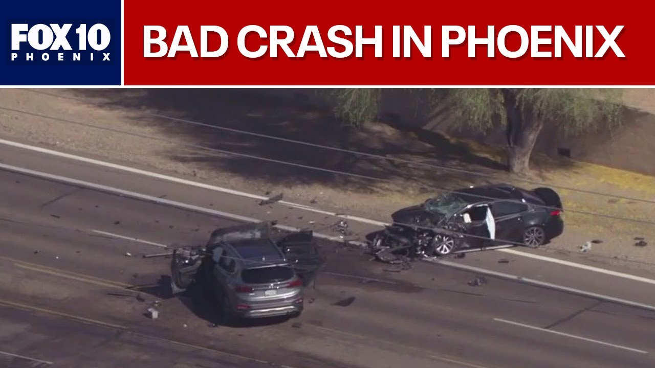 Child suffers life-threatening injuries in fiery Phoenix crash l FOX 10 ...