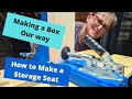 How to build a bench seat, storage and more