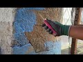 Postal Office Needle Scaling Stucco and Repair