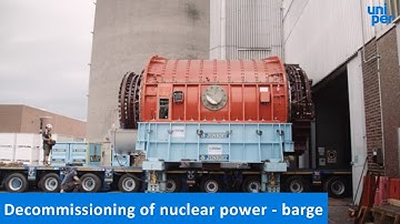 Decommissioning of nuclear power - barge