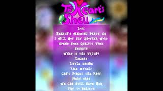 The Hearts Shell All Songs
Much like the completed OST videos, Ive decided to do something similar with the original songs Ive composed for my projects. There were actually two versions of the THS songs, but I decided to go with the 2019 redos since theyre mixed much better. Enjoy the listening ^^
Performers: MuseScript and PeainaPod
0:00 - Lost
4:09 - Hearths Warming Party 101
6:46 - I Will Not Say Another Word
10:52 - Spend Some Quality Time
15:29 - Secrets
17:17 - What is the Truth?
20:59 - Legend
24:33 - Little Dashie
28:06 - Face Myself
31:22 - Cant Forget the Past
37:58 - Fiery Orbs
41:33 - We Can Still Save Her
45:25 - Try to Believe
#TheHeartsShell
#MuseScript The Hearts Shell All Songs