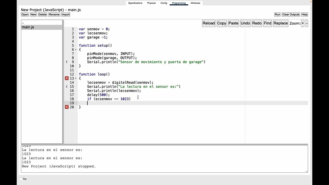 Sistemas IoT en Packet tracer: sensor de movimiento y puerta de garage ...