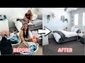 CLEANING OUR MESSY ROOM... (declutter/transformation) | Mescia Twins