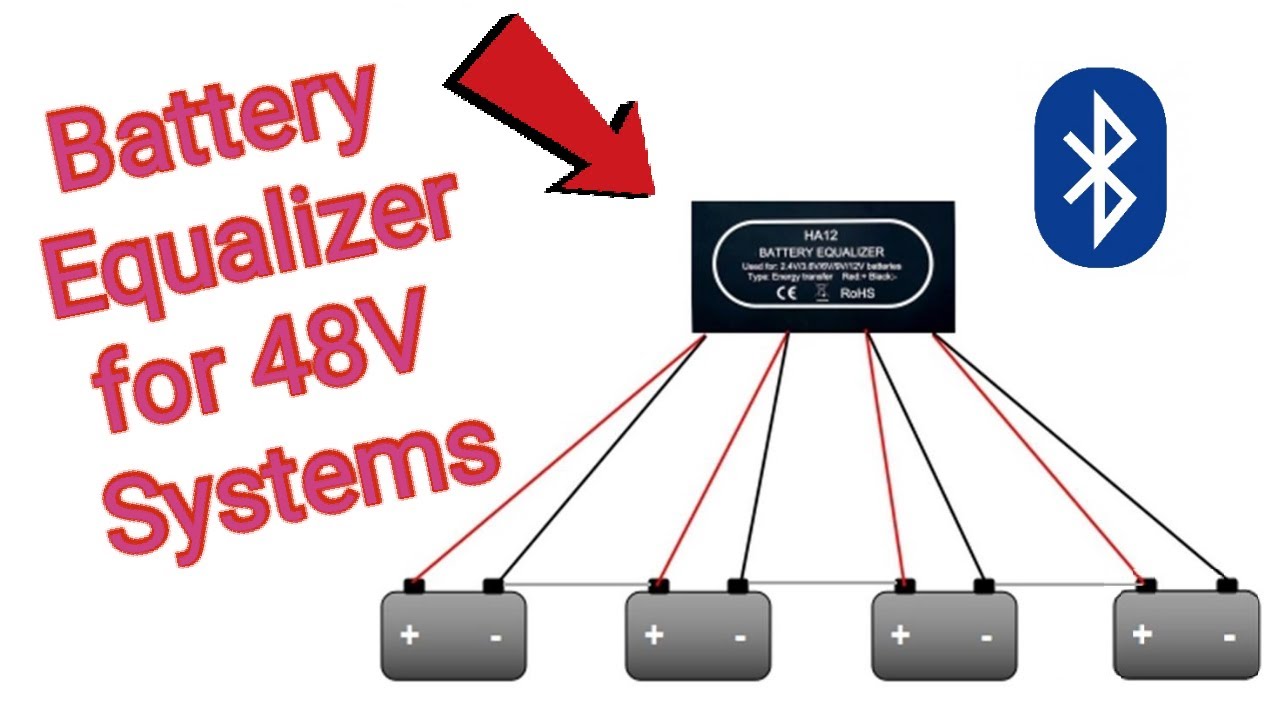 Options for battery balancing 48V bank of 8x 6V batteries