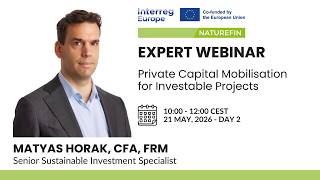 Private Capital Mobilisation for Investable Projects (21 May 2026 - Day 2) - NATUREFIN