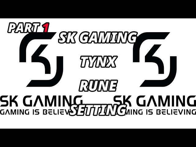 SK Gaming TynX 룬 모음 Part 1