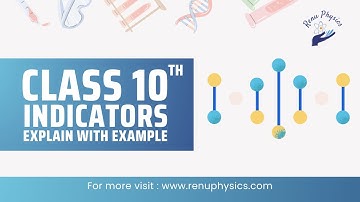 Indicators - Acid, Bases and Salts | Class 10 Chemistry 2023-24 |