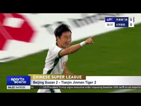 CSL HIGHLIGHTSBeijing Guoan 2-2 Tianjin Jinmen TigerYang Liyu's 92nd-min goal gifts Guoan a point CSL HIGHLIGHTSBeijing Guoan 2-2 Tianjin Jinmen TigerYang Liyu's 92nd-min goal gifts Guoan a point Thumbnail