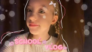 school vlog💘/школьный влог/учись со мной/танцы/учеба🤍