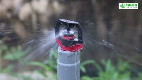 Béc tưới phun mưa Rotor Rain Plus (có đầu lệch hướng) - Antelco Úc | Maka.vn