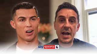 EXCLUSIVE: Gary Neville REACTS to Cristiano Ronaldo interview!