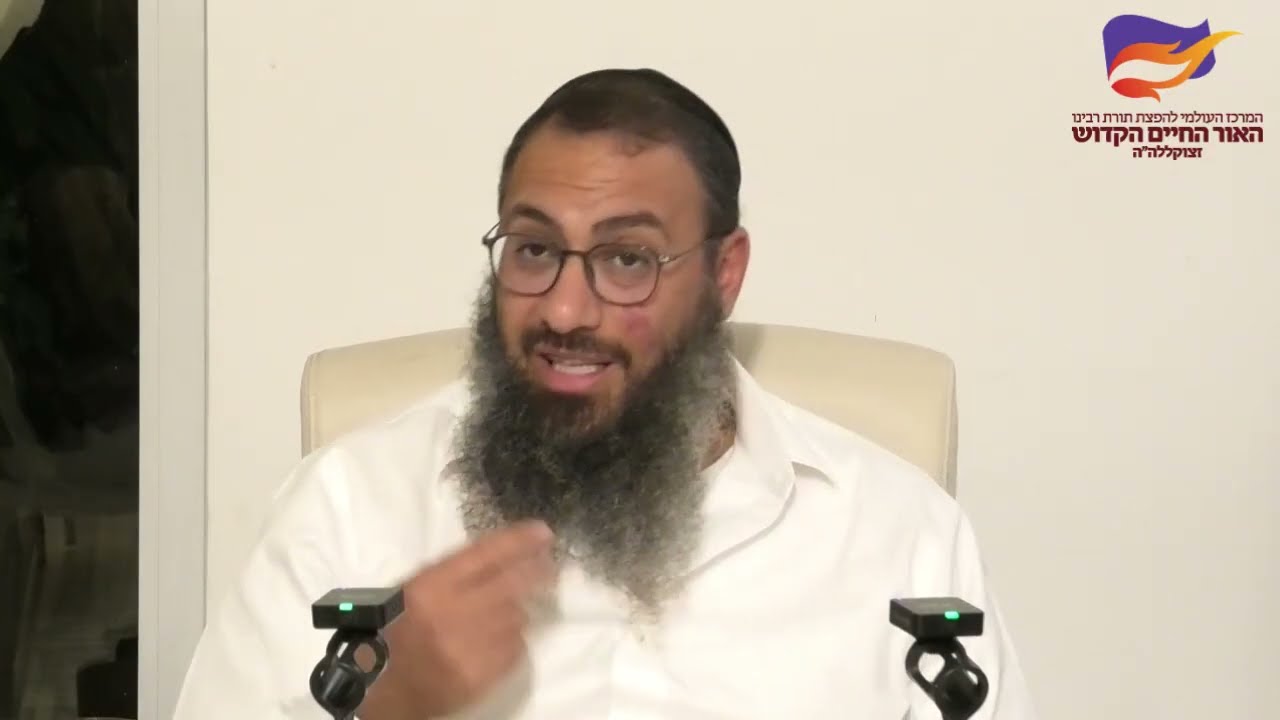 המיוחדת של כלב בן יפונה - אור בחיים הקדוש פרשת שלח-לך - הרב ברק בן ניסן שליט"א - הרצליה - סיון תשפ"ו