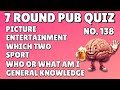 Pub Quiz Picture Entertainment Which Two Sport Who Or What Am I General Knowledge Bonus 138 Pub Quiz Picture Entertainment Which Two Sport Who Or What Am I General Knowledge Bonus 138