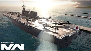 JS Izumo - 3,2M Damage.. Ace Combat Control - Modern Warships Gameplay