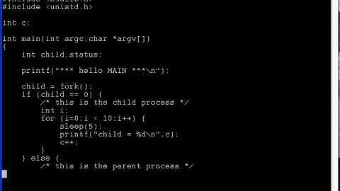 Demystifying the Unix fork( ) function