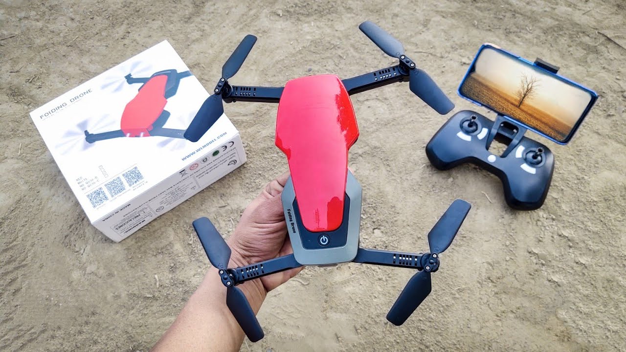 Let's Unbox Foldable Camera Drone (Q636-B) With Headless Mode & 360° Flip