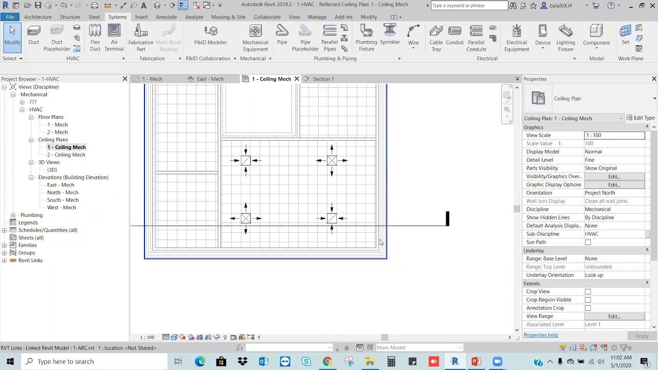 14 Revit MEP Basics How to Start HVAC Project in Revit - YouTube