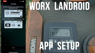 Initial Worx Landroid App Setup screenshot 2